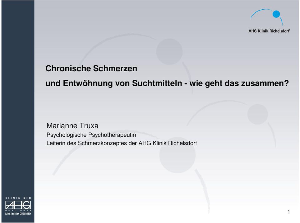 Marianne Truxa Psychologische