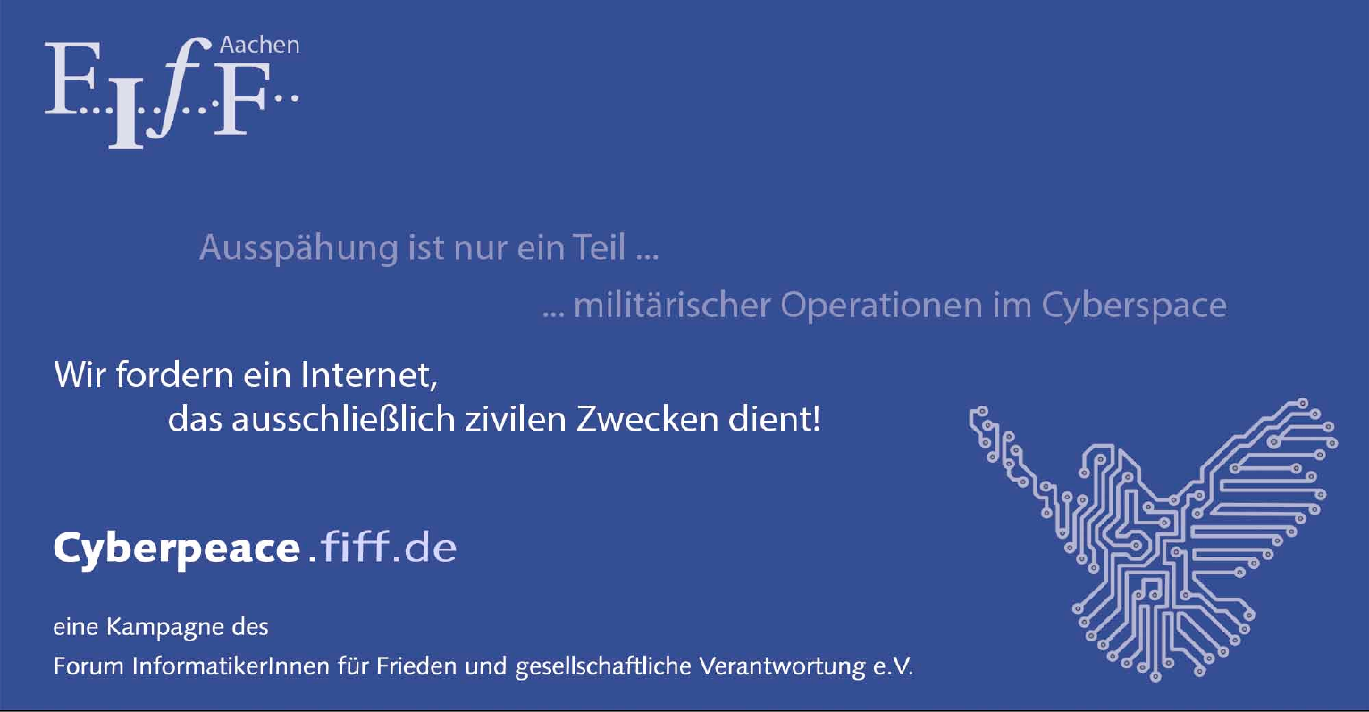 FifF-Werbung im Kontext Citizenfour