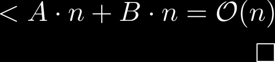 Analyse (2,4)-Bäume: Beweis 1/6 Forsetzung: Terminologie Seien c i die Kosten = Laufzeit der i-ten Operation Lemma Es gilt c i A (Φ i - Φ i-1 ) + B für irgendwelche A, B > 0 Anzahl der Grad-3-Knoten,
