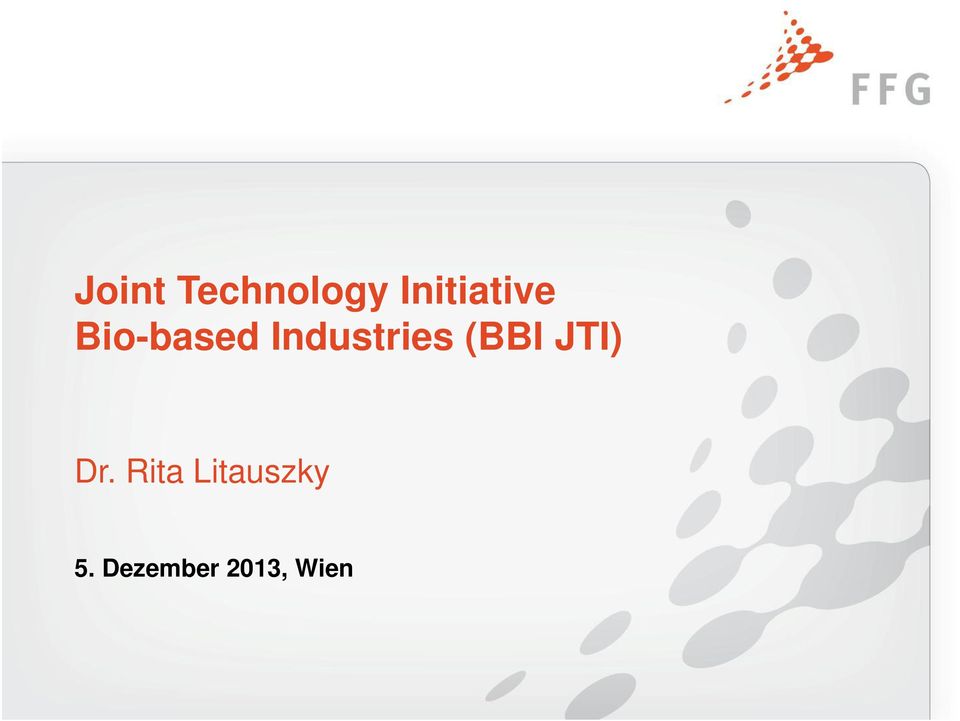 Industries (BBI JTI) Dr.