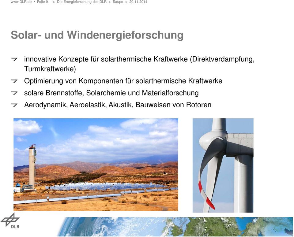 solarthermische Kraftwerke (Direktverdampfung, Turmkraftwerke) Optimierung