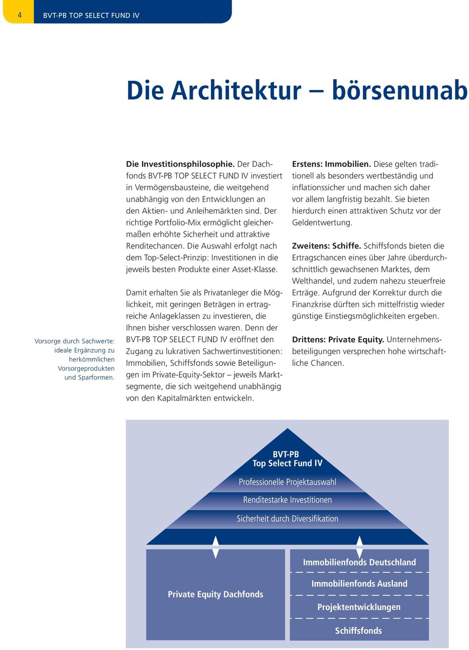 Der richtige Portfolio-Mix ermöglicht gleichermaßen erhöhte Sicherheit und attraktive Renditechancen.