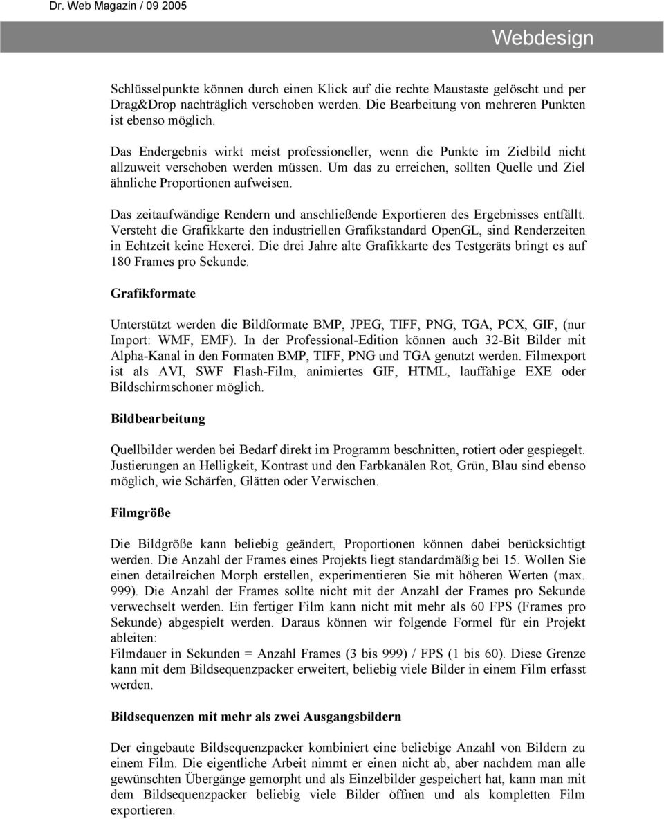 FantaMorph3: Morphen im Handumdrehen - PDF Free Download