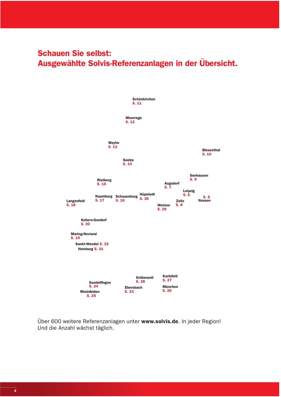 8 Leipzig S. 6 Seehausen S. 9 S. 5 Nossen Kobern-Gondorf S. 0 Maring-Noviand S. 19 Sankt-Wendel S. Homburg S. 1 Gundelfingen S.