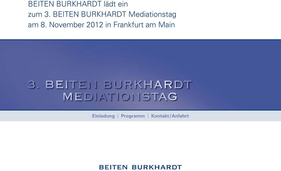8. November 2012 in Frankfurt am