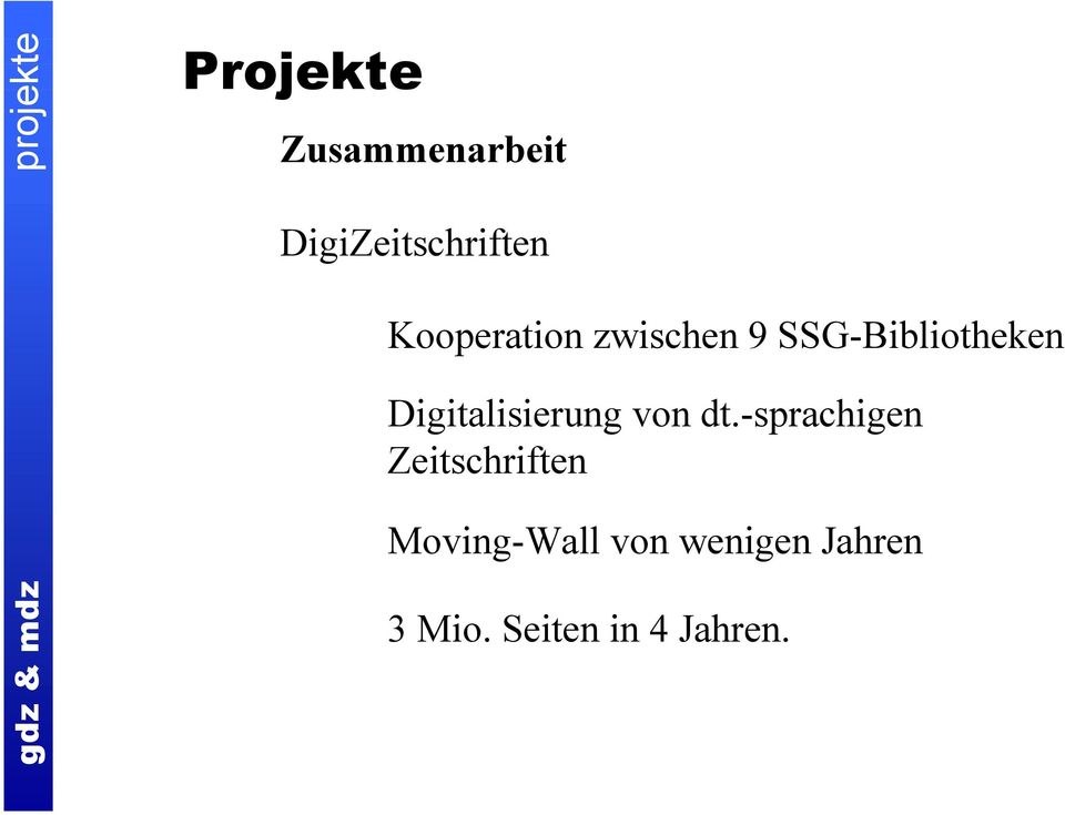 SSG-Bibliotheken Digitalisierung von dt.