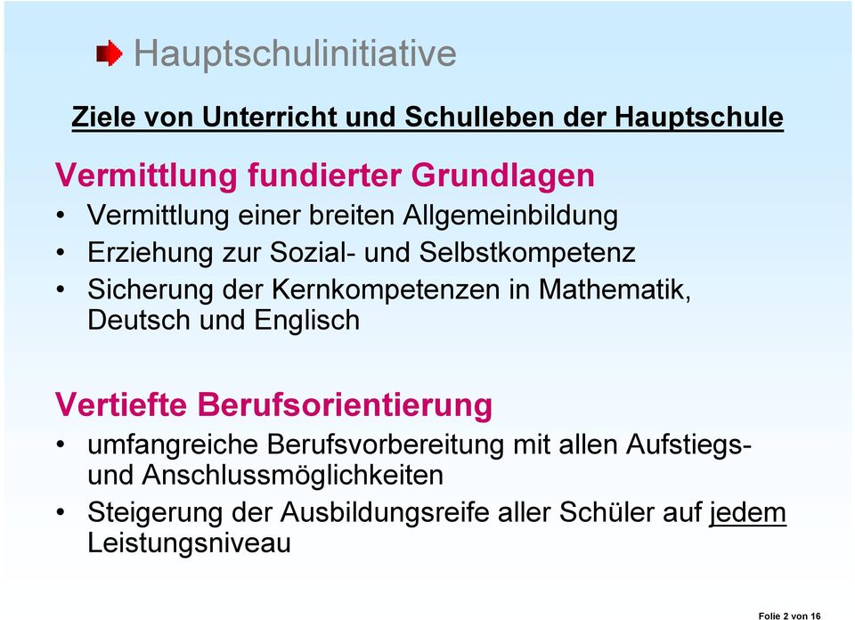 Mathematik, Deutsch und Englisch Vertiefte Berufsorientierung umfangreiche Berufsvorbereitung mit allen