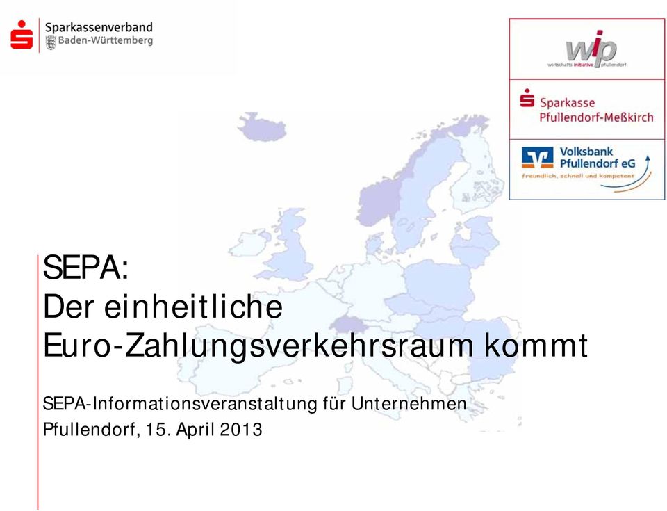 SEPA-Informationsveranstaltung