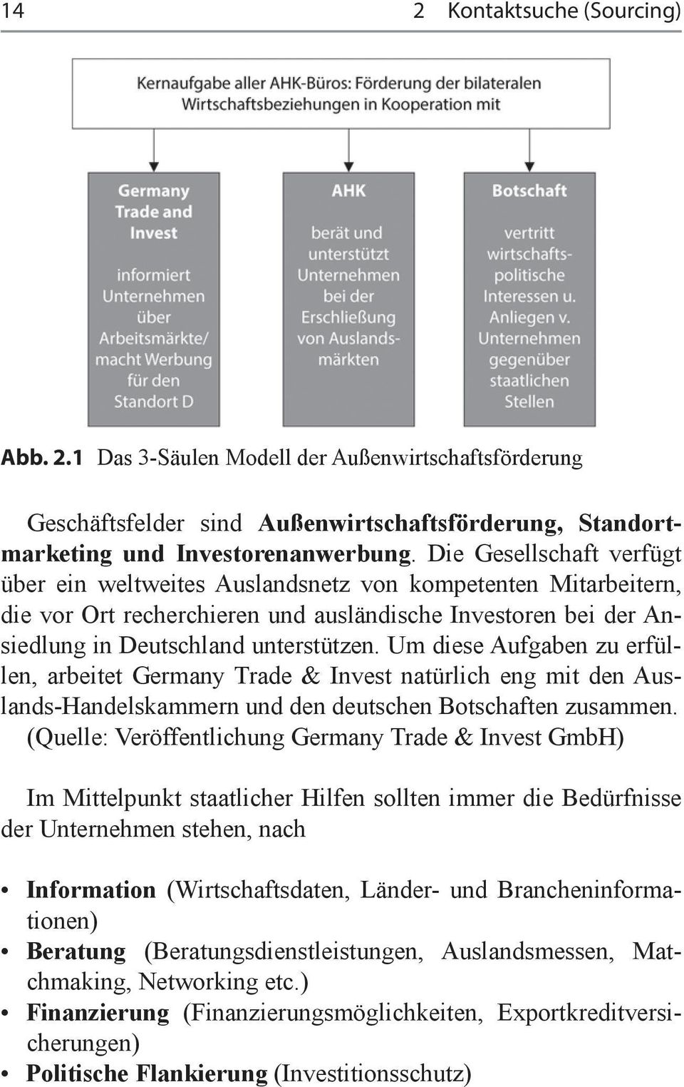 Um diese Aufgaben zu erfüllen, arbeitet Germany Trade & Invest natürlich eng mit den Auslands-Handelskammern und den deutschen Botschaften zusammen.