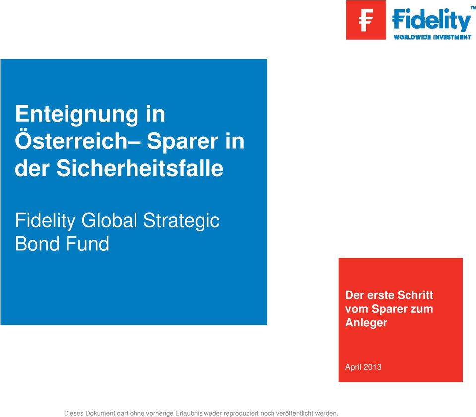 Global Strategic Bond Fund Der