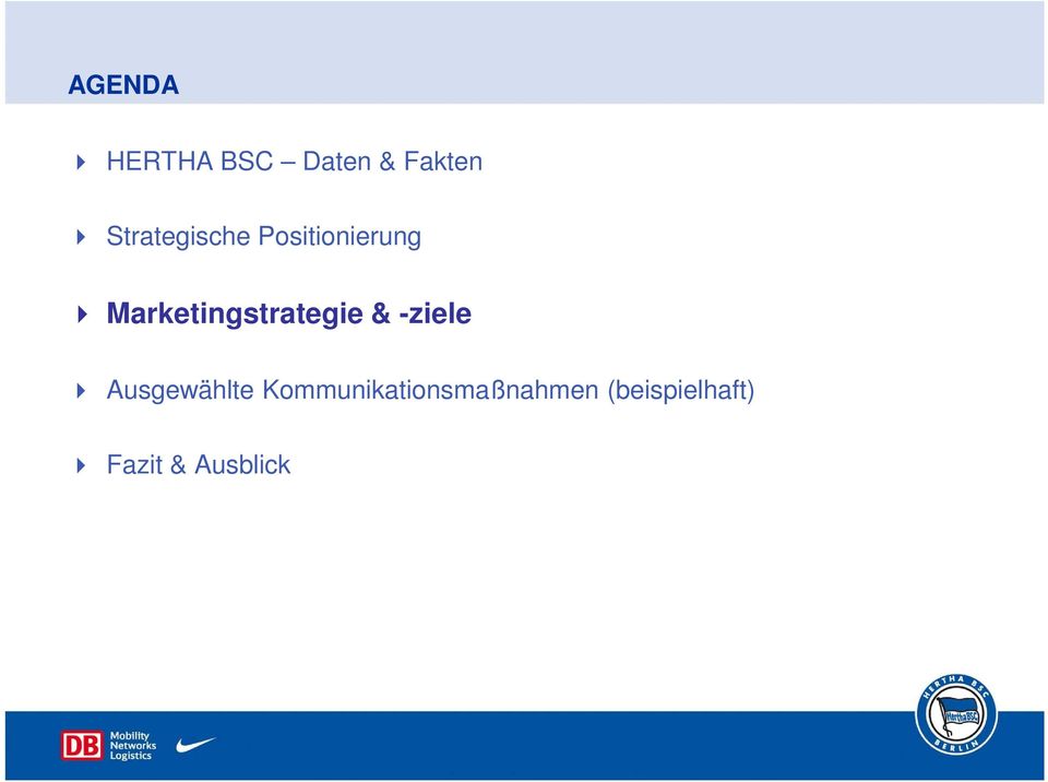 Marketingstrategie & -ziele