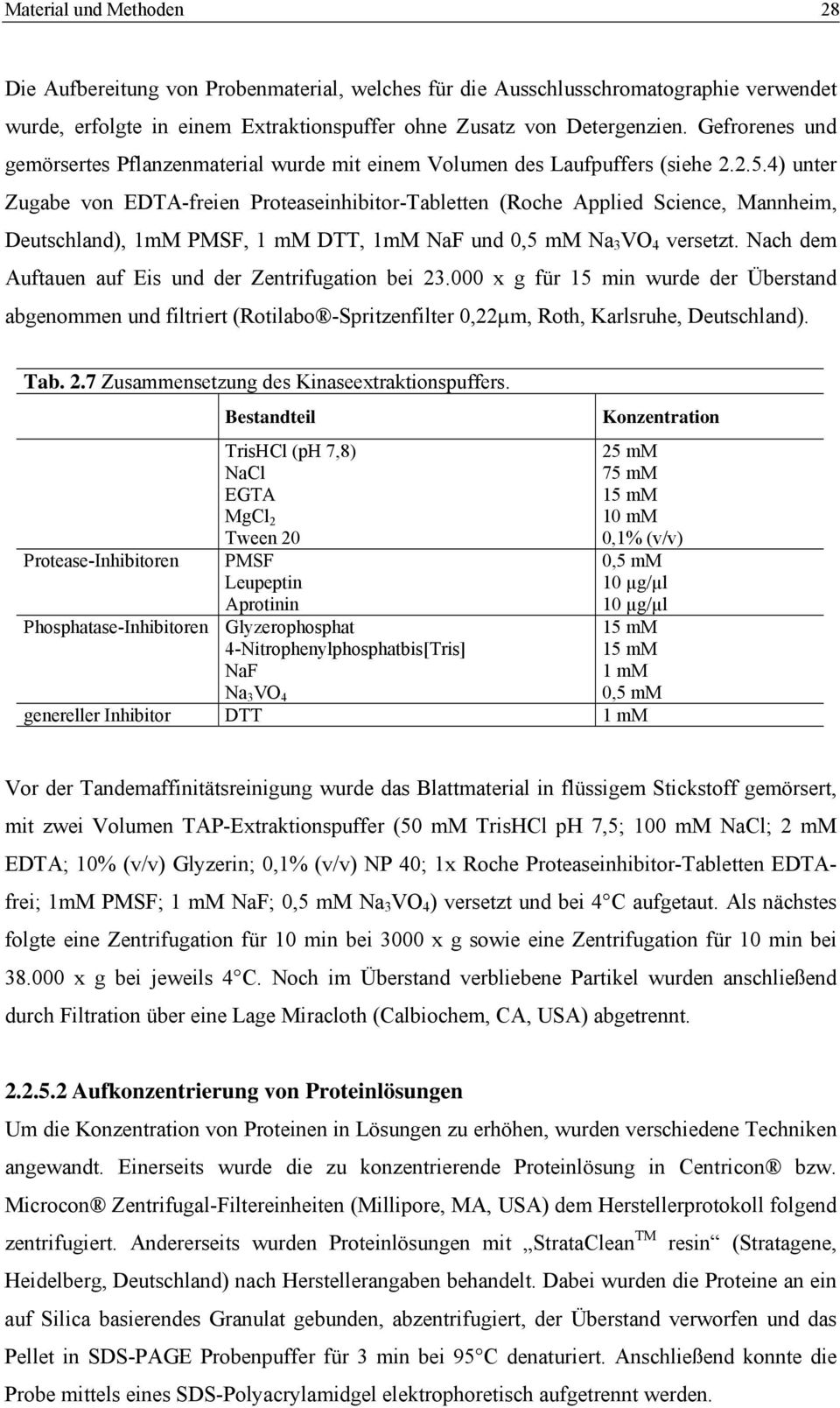 4) unter Zugabe von EDTA-freien Proteaseinhibitor-Tabletten (Roche Applied Science, Mannheim, Deutschland), 1mM PMSF, 1 mm DTT, 1mM NaF und 0,5 mm Na 3 VO 4 versetzt.