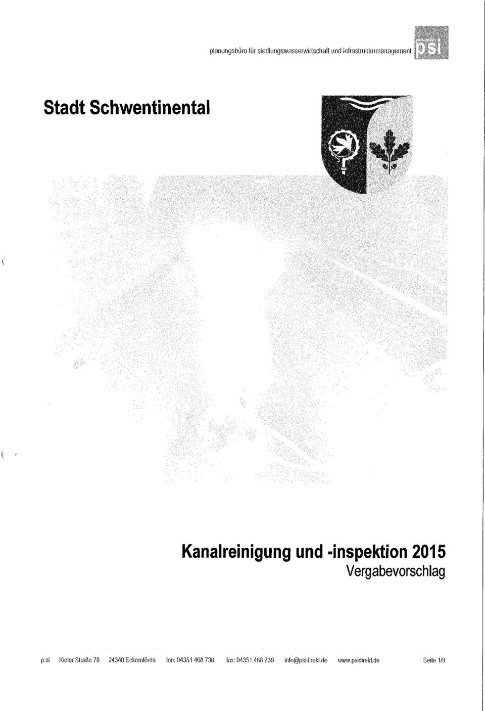 Inspektion 2015 Vergabevorschlag p.