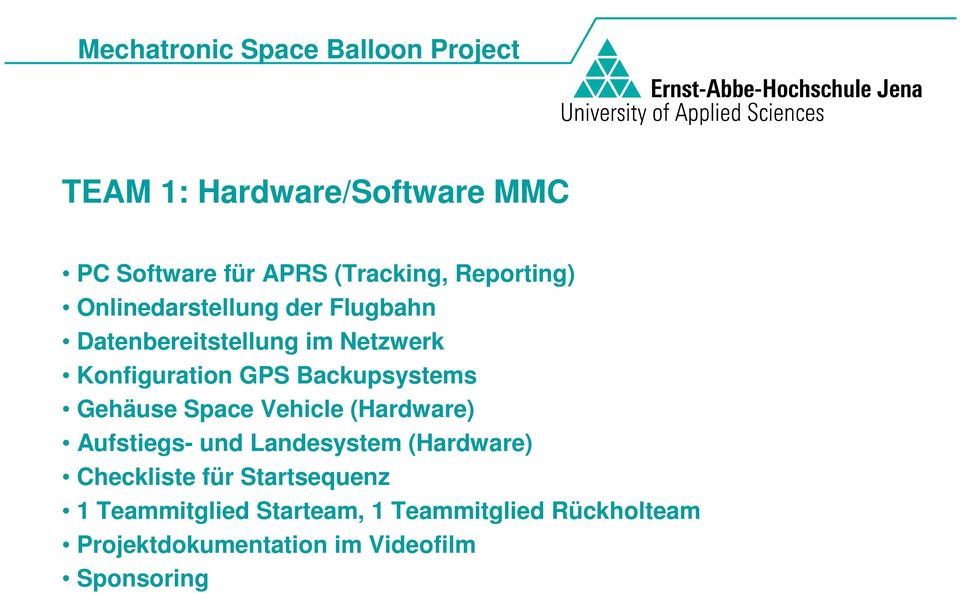 Backupsystems Gehäuse Space Vehicle (Hardware) Aufstiegs- und Landesystem (Hardware) Checkliste für