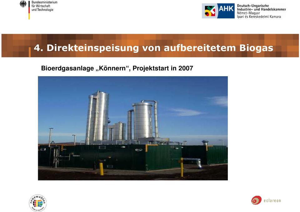 Biogas Bioerdgasanlage