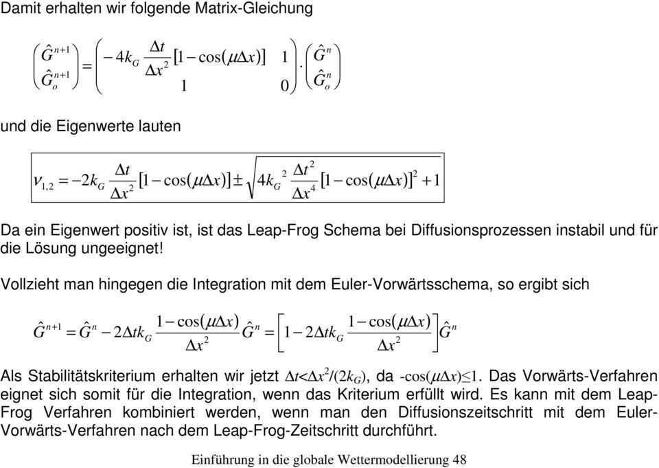 ollzie ma igege die Iegaio mi dem ule-owäcema o egib ic µ µ Al Sabiliäieium eale wi ez < /( ) da -(µ).