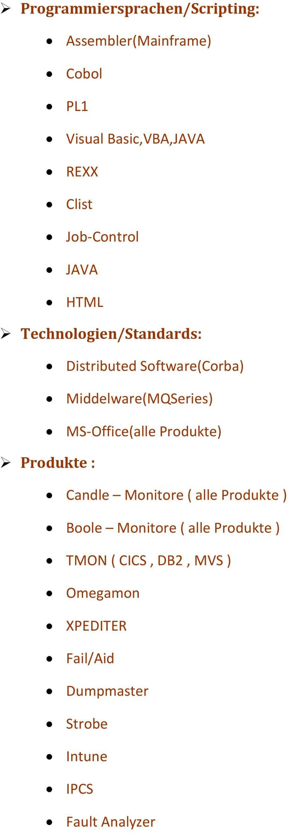 MS-Office(alle Produkte) Produkte : Candle Monitore ( alle Produkte ) Boole Monitore ( alle