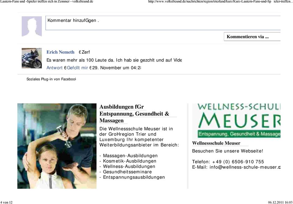 Luxemburg Ihr kompetenter Weiterbildungsanbieter im Bereich: - Massagen-Ausbildungen - Kosmetik-Ausbildungen - Wellness-Ausbildungen - Gesundheitsseminare -