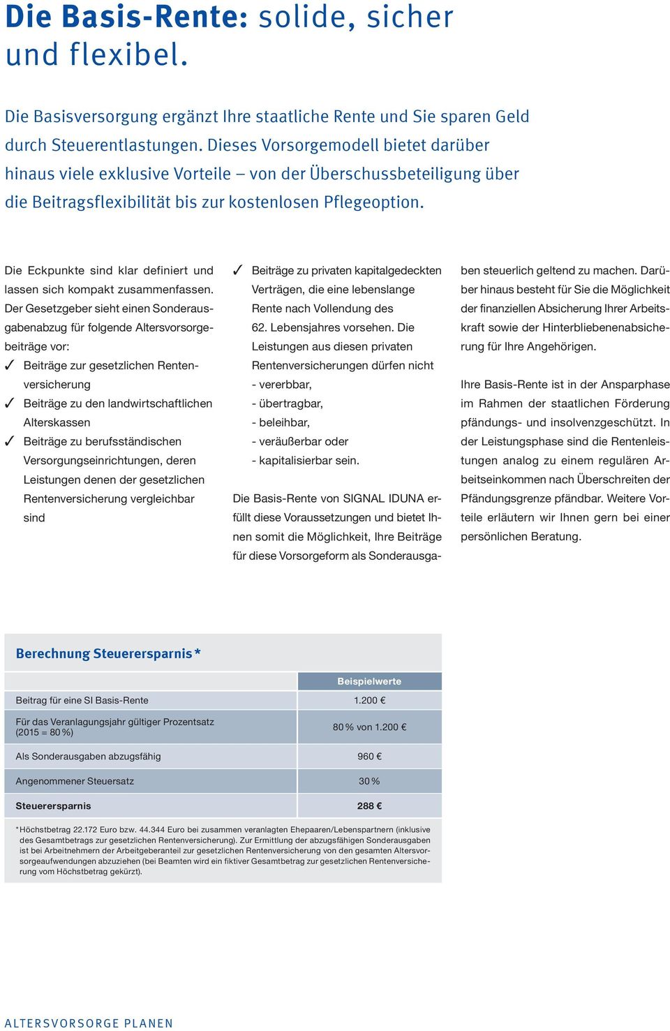 Die Eckpunkte sind klar definiert und lassen sich kompakt zusammenfassen.