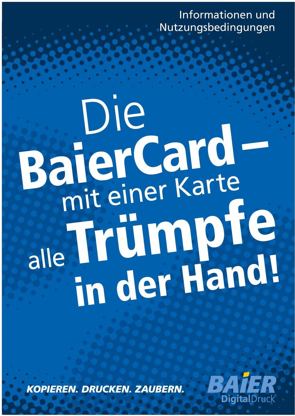 Die BaierCard mit