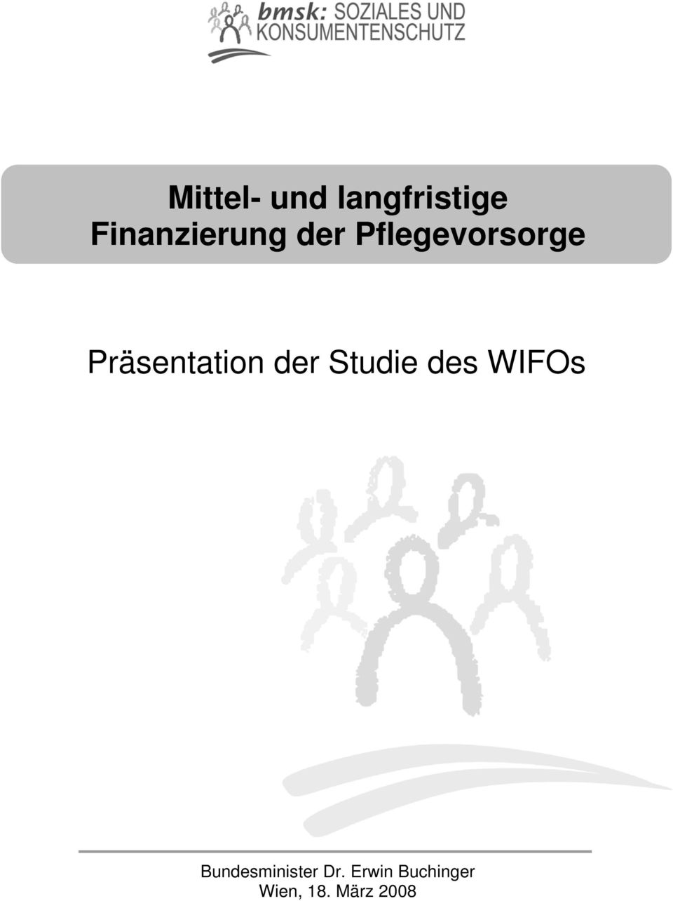 Präsentation der Studie des WIFOs