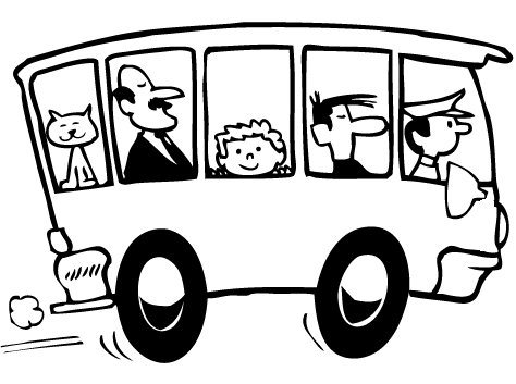 Wenn Ihr Kind mit dem Bus zur Schule kommt.