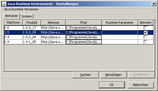 Nach dem Doppelklick sollte das oben stehende Fenster aufgehen.