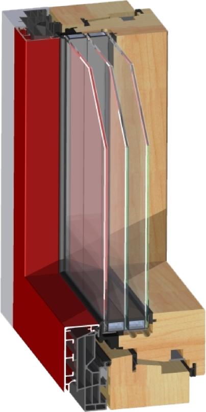 1 Neuheit auf der PH-Tagung Passiv-Fenster DW-plus integral Effizienzklasse A beste Dämmeigenschaften U w(window) -Wert Fenster 0,66 W/(m²K) mit Glas Ug-Wert 0,53 W/(m²K) U f(frame) -Wert Rahmen 0,72
