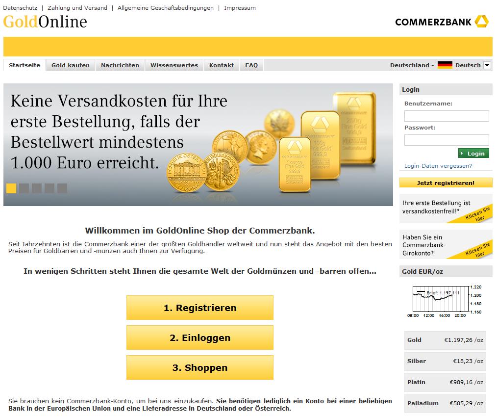 Physisches Gold Kauf online, sicher und anonym Werktags zwischen 08.00 Uhr und 22:00 Uhr Ab 1.