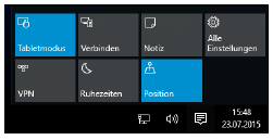Windows 10 Besonderheiten für Tablets Desktop-Systeme und Tablets mit einer
