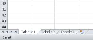 Grundlagen Tabellen und Arbeitsmappe Eine Excel-Datei wird auch als Arbeitsmappe bezeichnet.