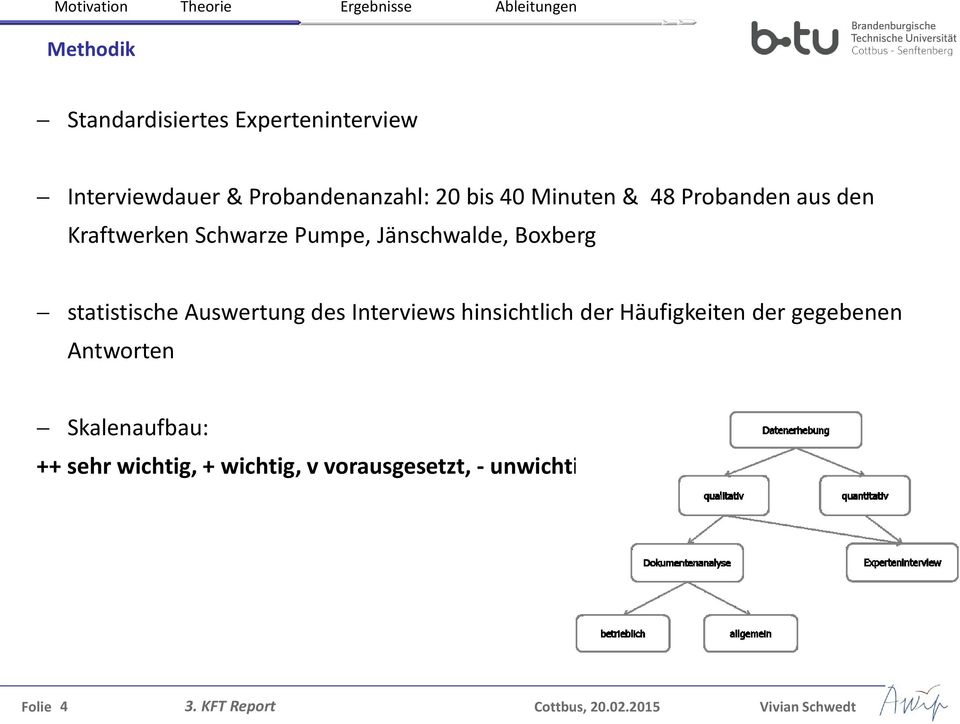 Boxberg statistische Auswertung des Interviews hinsichtlich der Häufigkeiten der