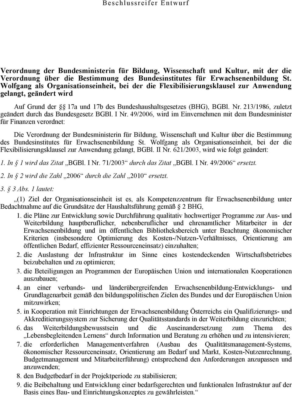 213/1986, zuletzt geändert durch das Bundesgesetz BGBl. I Nr.