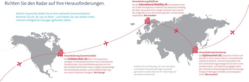 Herausforderung Mobilfunk: Bei der International Mobility SA sind weltweit mehr als 15 000 Smartphones in Betrieb.
