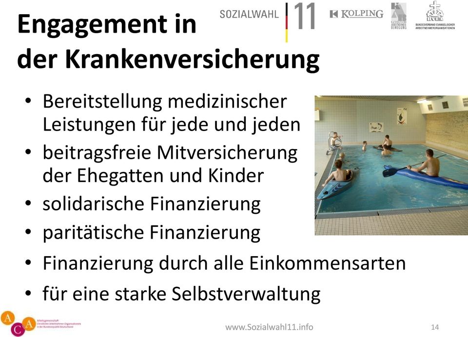 und Kinder solidarische Finanzierung paritätische Finanzierung Finanzierung