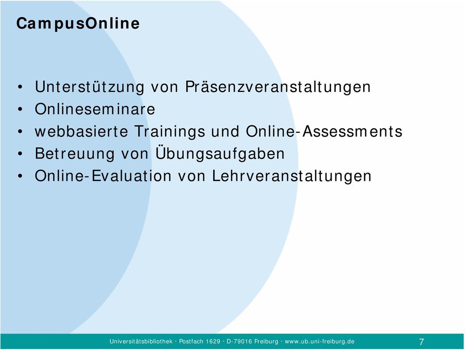 webbasierte Trainings und Online-Assessments