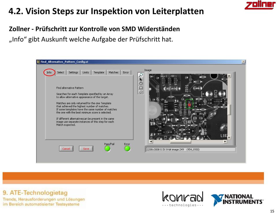 Kontrolle von SMD Widerständen Info gibt