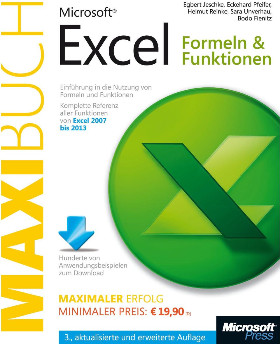 Fienitz Microsoft Excel Formeln &
