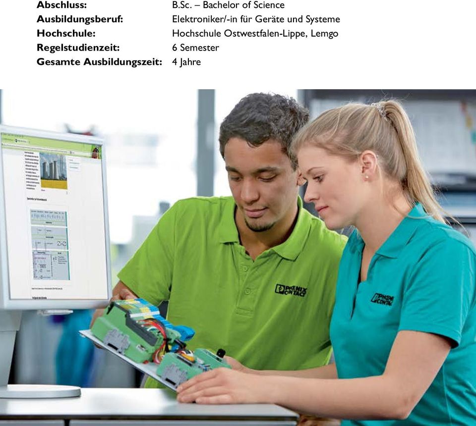 Elektroniker/-in für Geräte und Systeme Hochschule: