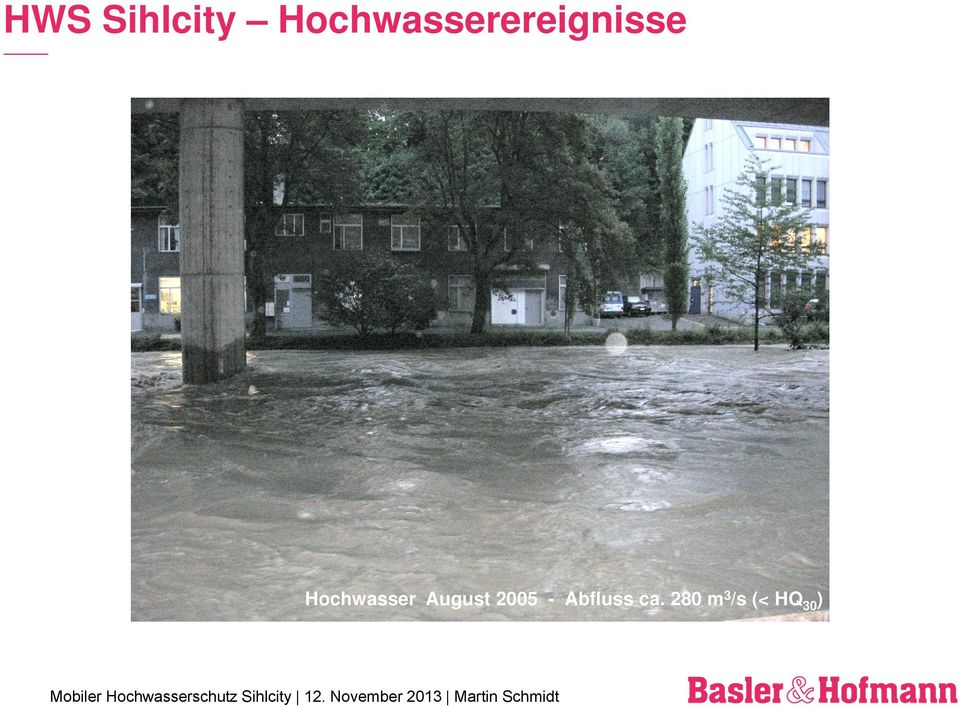 Hochwasser August 2005