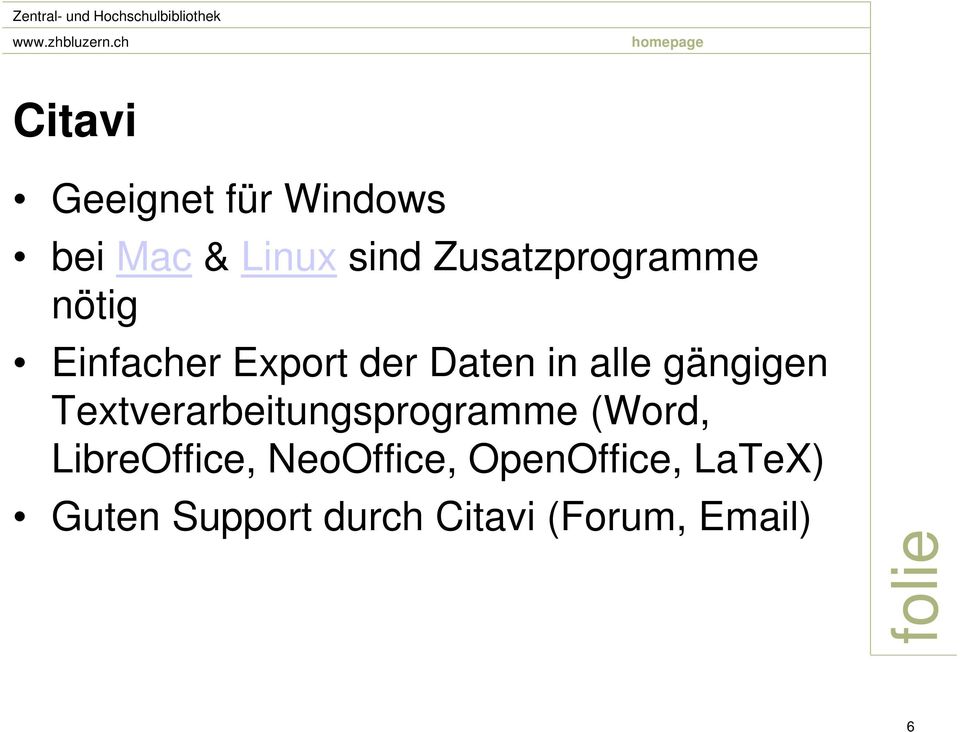 gängigen Textverarbeitungsprogramme (Word, LibreOffice,