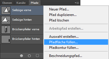 Direkt-Auswahl-Werkzeug. Wählen Sie einen Ziehpunkt bzw. Griffpunkt und passen Sie die Liniensegmente Ihren Erfordernissen an.