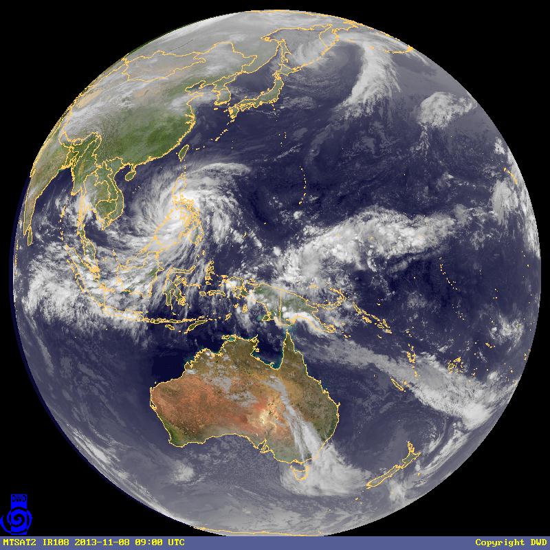 Er gilt als einer der stärksten Taifune, die je auf Land getroffen sind.