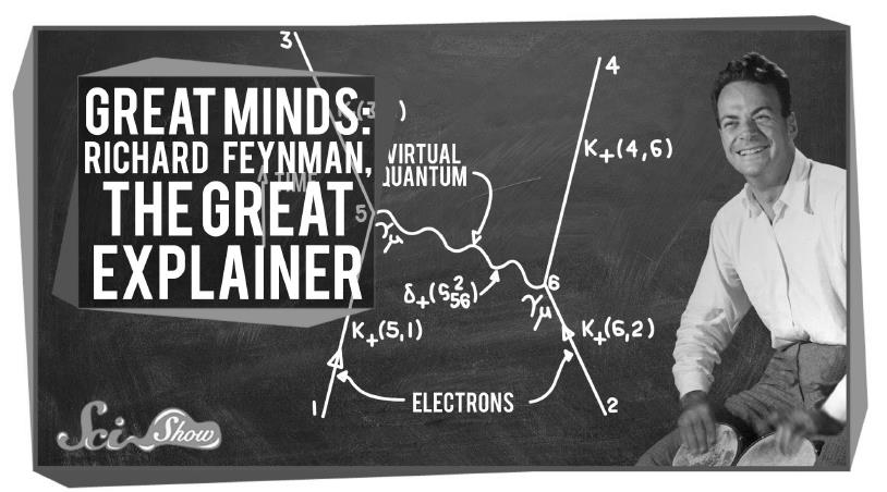 Richard Feynman löste das Problem