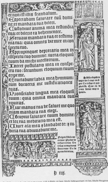 30. Encomium de cultu trium Mariarum... Folio h iiii. Paris 1529. 31. Lambert van Noort, Sibylle.