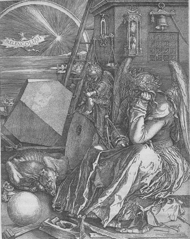 54. Albrecht Dürer, Melencolia I.
