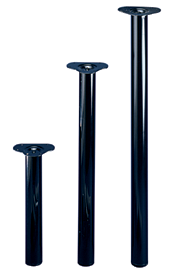 Standard-Tischbein Kofi Aus Stahl Kofi Durchmesser 60 mm Stufenlos + 20 mm höhenverstellbar Demontierbare Montageplatte Belastbarkeit 100 kg pro Tischbein Tischplatte muss qualitativ auf den