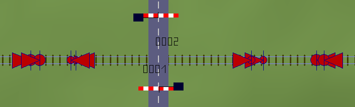 2.2 Signal nach einer bestimmten Zeit auf Fahrt stellen Um Züge in einem Bahnhof oder an einem Haltepunkt halten zu lassen, wird der Signal-KP Vor- und Hauptsignal so platziert, dass er bei