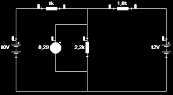 Beispiel 2 (aus der Elektrotechnik) Berechnen Sie die Spannung U 3. I I 2 U 2 gegeben: U = 0 V, U 2 = 2 V R = kω, R 2 =.8 kω und R 3 = 2.2 kω gesucht: U 3 =?