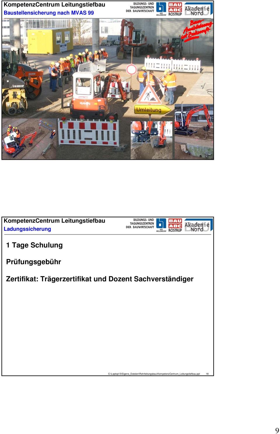 ppt 17 Ladungssicherung 1 Tage Schulung Prüfungsgebühr Zertifikat: